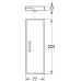 GROHE Eurocube półka do baterii prysznicowej 18541000