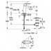 GROHE Eurodisc Cosmopolitan, jednouchwytowa bateria umywalkowa, DN 15, chrom, 23049002