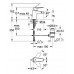GROHE Eurodisc, jednouchwytowa bateria bidetowa, DN 15, chrom, 33244002
