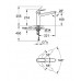 GROHE Eurodisc Cosmopolitan jednouchwytowa bateria zlewozmywakowa, DN 15, 33770002