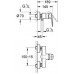 GROHE Europlus jednouchwytowa bateria prysznicowa 33577002