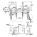 GROHE Grandera 4-otworowa kombinacja wannowa, DN 20 19936000