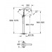 GROHE Grandera jednouchwytowa bateria wannowa 23318000