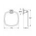 GROHE Grandera™ wieszak na ręcznik chrom/złoto 40630IG0