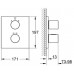 GROHE Grohtherm 3000 Cosmopolitan, bateria termostatyczna wanna/prysznic 19567000