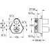 GROHE Grohtherm 2000, element do zabudowy podtynkowej, 34212000G