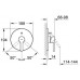 GROHE Lineare Jednouchwytowa bateria wannowa 19297000
