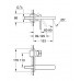 GROHE Lineare 2-otworowa bateria umywalkowa S-Size 2-otworowa bateria umywalkowa 19409000