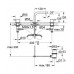 GROHE Lineare 3-otworowa bateria umywalkowa, DN 15 S-Size 20304000