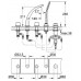 GROHE Ondus® 5-otworowa bateria wannowa 31047000