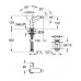 GROHE Ondus® Bateria Bidetowa Rozmiar M 32695000