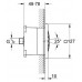 GROHE Rainshower® F-Series 5" Jednostrumieniowy prysznic boczny velvet black 27251KS0