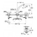 GROHE Ondus 3-otworowa bateria umywalkowa S-Size 20178000