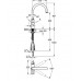 GROHE Red Duo Jednouchwytowa bateria zlewozmywakowa, DN15, Supersteel 30033DC0
