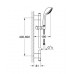 GROHE Relexa 100 Massage Zestaw prysznicowy, 4 strumienie 28933001