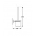 GROHE BauCosmopolitan szczotka toaletowa WC 40463000