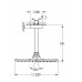 GROHE Rainshower® Allure Deszczownica 230x230 mm i przepust stropowy 142 mm,chrom 26055000