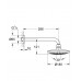 GROHE Euphoria Cosmopolitan Deszczownica 180mm, ramię 286mm, chrom 26072000