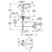 GROHE Veris Jednouchwytowa bateria umywalkowa 1/2" Rozmiar L 32184000