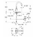 GROHE Grandera bateria umywalkowa, DN 15 L-Size 21107000