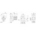GRUNDFOS UPS 32-30 F B Bezdławnicowa pompa obiegowa z mokrym wirnikiem 96401739