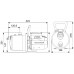 OUTLET Grundfos JP 5-48 S-BBVP 1 x 230 V Samozasysająca pompa 99458769