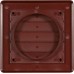 HACO Siatka wentylacyjna grawitacja VM 150x150 G / 100 H plastikowa, brązowa 0216