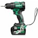 HIKOKI DS18DEWHZ Wiertarko-wkrętarka akumulatorowa (18V/2x4,0Ah) Walizka