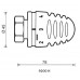 HERZ Głowica termostatyczna „MINI klasic-H“ M 30 x 1,5 1920038