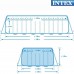 INTEX Prostokątny basen ULTRA FRAME 7,32 x 3,66 x 1,32 m ,220-240V(W/RCD) 26362GN
