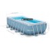 INTEX PRISM FRAME RECTANGULAR POOL Basen 400 x 200 x 100 cm sz kartusz. filtracją, 28316GN