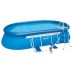 INTEX Basen rozporowy owalny Oval Frame Pools 549 x 305 x 107 cm, 28192GN