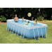INTEX PRISM FRAME RECTANGULAR POOL Basen 300 x 175 x 80 cm pompa, filtr, drabinka 28314