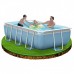 INTEX PRISM FRAME RECTANGULAR POOL Basen 300 x 175 x 80 cm pompa, filtr, drabinka 28314