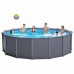 INTEX Graphite Panel Pool Set Basen 478 x 124 cm, 28382GN