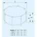 MARIMEX Florida Basen 4,57 x 1,22 m KOMPLET 10340038