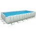 INTEX Basen Frame Pool Set Ultra Quadra 732 x 366 x 132 cm filtr kartuszowy 28366NP