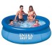 INTEX Basen rozporowy Easy set sada 244 cm x 76 cm z filtracją kartuszową 28112