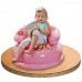 INTEX Fotelik dmuchany Hello Kitty 48508