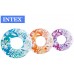 INTEX Clear Color Tubes Kółko do pływania 91 cm, niebieskie 159251NP