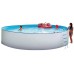 INTEX Basen stalowy zestaw Nuovo 450 x 120 cm z filtracją piaskową + schodki  011110