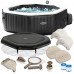 INTEX Jet & Bubble Spa Deluxe Octagon Jacuzzi dmuchane SPA 6 os 28462