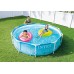 INTEX METAL FRAME POOLS Basen 305 x 76 cm pompa kartuszowa 28208GN