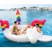 INTEX UNICORN PARTY ISLAND Dmuchany Materac Basenowy 503 x 335 x 173 cm 57266EU