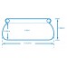 INTEX Basen rozporowy Easy Set Pool 457 x 84 cm, 28156NP