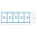 INTEX Metal Frame Pool Basen stelażowy 457 x 84 cm pompa kartuszowa 28228GN