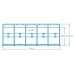 INTEX Basen stelażowy Metal Frame Pool 732 x 132 cm, 28262NP