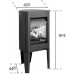 Jotul F 162 C Żeliwny piec Czarna farba 351223+361084+361099