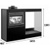 Jotul CUBE GG WS Obudowa z wkładem kominkowym I 400 CB, CUBE + 30043683