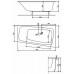 KOŁO Split wanna asymetryczna 160x90 prawa XWA1660000